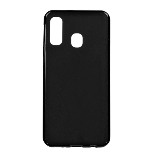 Capa de Silicone Macio para Samsung Galaxy A40 Preto